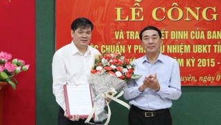 Chuẩn y Phó Chủ nhiệm Ủy ban Kiểm tra Tỉnh ủy Thái Nguyên