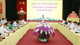 Hoài Đức phấn đấu lên thành quận trong năm 2020
