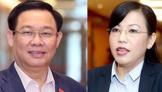 Ngày 11/6, Quốc hội sẽ miễn nhiệm ông Vương Đình Huệ và bà Nguyễn Thanh Hải
