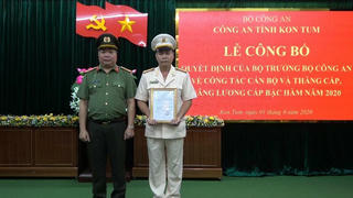 Kon Tum có thêm 1 Phó Giám đốc Công an tỉnh