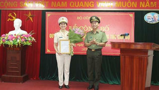 Nữ Thiếu tướng giữ chức Cục trưởng Cục Hồ sơ nghiệp vụ