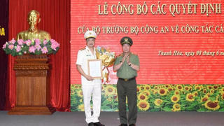 Điều động nhân sự lãnh đạo Công an tỉnh Thanh Hoá