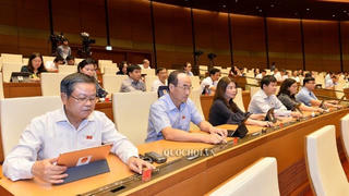 92,96% đại biểu tán thành thông qua Luật sửa đổi, bổ sung một số điều của Luật Ban hành văn bản quy phạm pháp luật