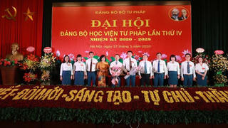 Học viện Tư pháp không ngừng mở rộng quy mô và nâng cao chất lượng đào tạo