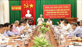 Thường trực Ban Bí thư Trần Quốc Vượng: Cần xây dựng đội ngũ cán bộ đủ tâm, đủ tầm, có năng lực lãnh đạo