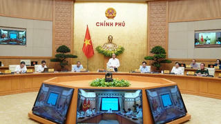 Thủ tướng đang chủ trì phiên họp Chính phủ thường kỳ tháng 7