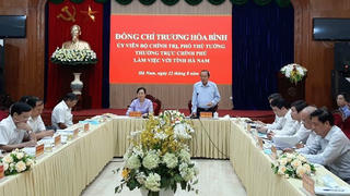 Phó Thủ tướng Trương Hòa Bình gợi ý cách 'gỡ vướng' giải ngân đầu tư công cho Hà Nam