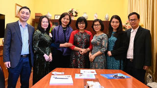 Phụ nữ ngành Tư pháp sôi nổi hưởng ứng Tuần lễ Áo dài 2021