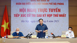Cử tri và nhân dân có khát vọng rất lớn để phát triển Hải Phòng