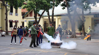 Bộ Tư pháp tập huấn về công tác phòng cháy, chữa cháy và cứu nạn cứu hộ
