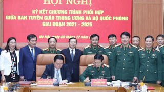 Phối hợp tuyên truyền, giáo dục về nhiệm vụ quân sự, quốc phòng