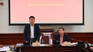 Đoàn Kiểm tra của Bộ Chính trị làm việc với Ban Cán sự Đảng Bộ Tư pháp