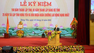 Tổng Bí thư Nguyễn Phú Trọng: Hưng Yên cần xây dựng nông thôn mới gắn với bảo vệ đặc trưng đồng bằng Bắc Bộ 