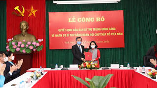 Điều động, chỉ định Bí thư Đảng đoàn Hội Chữ thập đỏ Việt Nam