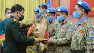 7 sĩ quan nhận nhiệm vụ gìn giữ hòa bình Liên Hợp quốc