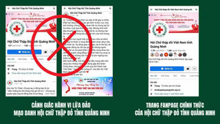 Cảnh báo Fanpage mạo danh lừa đảo kêu gọi ủng hộ người dân vùng bão