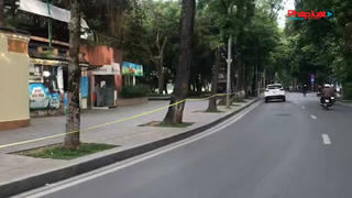 Đường phố Hà Nội ngày đầu thắt chặt giãn cách