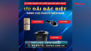 IONION khuyến mãi giá gốc dành cho khách hàng miền Nam