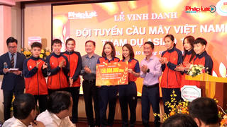Vinh danh Đội tuyển Cầu mây Việt Nam tham dự ASIAD 19