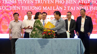 Ninh Thuận kết nối, đầu tư và giao thương với Đoàn doanh nghiệp tham gia Caravan Báo Pháp luật Việt Nam