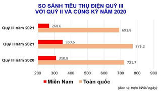 Tiêu thụ giảm mạnh, ngành điện phải giảm phát 