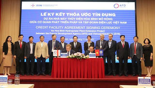 Công bố khoản tín dụng 70 triệu Euro cho Dự án thủy điện Hòa Bình mở rộng 