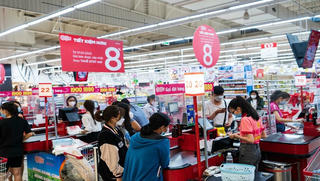 Hệ thống siêu thị Central Retail đã giảm thuế VAT xuống 8%
