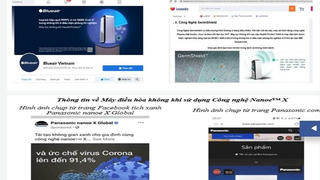 Cảnh báo về hiện tượng quảng cáo các sản phẩm điện tử có chức năng phòng ngừa COVID-19