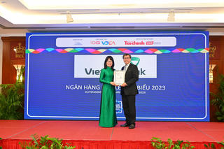 Vietcombank tiếp tục nhận được 3 giải thưởng quan trọng