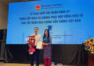 5 đơn vị được cung cấp dịch vụ 'Hợp đồng điện tử có tích xanh'
