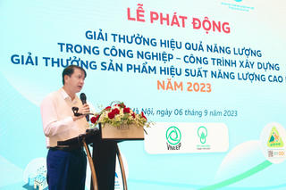 Phát động 3 giải thưởng về sử dụng hiệu quả năng lượng 