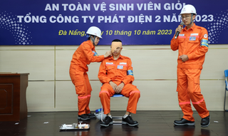 EVNGENCO2 tổ chức Hội thi An toàn vệ sinh viên giỏi lần thứ II 