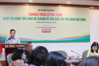 Phát động Cuộc thi 'Sáng tạo logo và slogan về sản xuất và tiêu dùng bền vững'