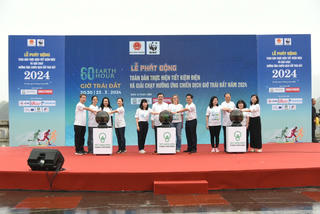 1.500 người tham gia Giải chạy hưởng ứng Giờ Trái đất 2024