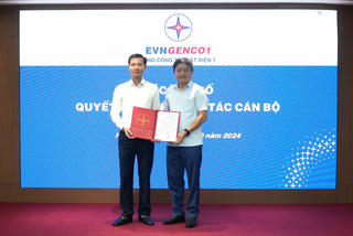 EVNGENCO1 công bố quyết định bổ nhiệm Kế toán trưởng 