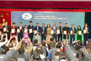 Trao giải thưởng hiệu quả, hiệu suất năng lượng cho các doanh nghiệp