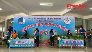 Ấm lòng phiên chợ 0 đồng tại Đồng Nai