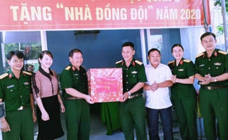 Tặng nhà đồng đội cho quân nhân có hoàn cảnh khó khăn tại Đồng Nai