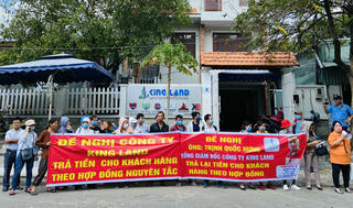 Người dân khốn khổ khi lãnh đạo Công ty KingLand có dấu hiệu bỏ trốn