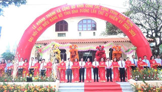 Khánh thành các công trình chào mừng Đại hội Đảng bộ tỉnh Bình Dương lần thứ XI