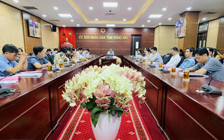 Bộ Tư pháp tổ chức hội nghị trực tuyến về Luật ban hành Văn bản quy phạm pháp luật.