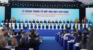 Khánh thành tổ hợp nhà máy CPV Food tại Bình Phước