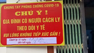 Bình Thuận thí điểm cách ly y tế tại nhà đối với F1 và người về từ vùng dịch
