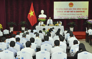 Ông Lê Tuấn Phong thôi giữ chức Chủ tịch UBND tỉnh Bình Thuận