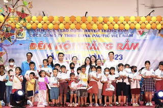 Tổ chức 'Đêm hội trăng rằm' cho gần 5.000 con em của công nhân