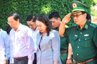 Phó Chủ tịch nước thăm và làm việc tại tỉnh Bà Rịa - Vũng Tàu