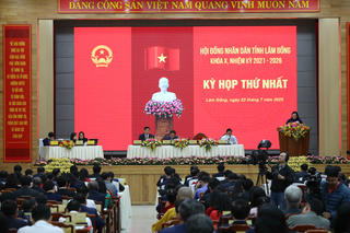 HĐND tỉnh Lâm Đồng khoá X thông qua nhiều nội dung quan trọng tại Kỳ họp thứ nhất