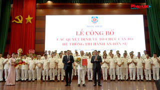 Bộ Tư pháp công bố mô hình Thi hành án dân sự tinh gọn, hiện đại