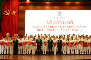 Xây dựng hệ thống thi hành án dân sự tinh gọn, hiện đại, hiệu lực và hiệu quả