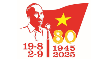 Phê duyệt mẫu biểu trưng sử dụng tuyên truyền Kỷ niệm 80 năm Cách mạng tháng Tám và Quốc khánh 2/9